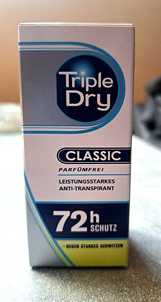 Triple Dry Deo 72h Schutz Verpackung