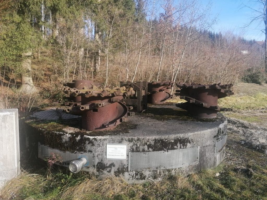 Löschwasserbehälter in der Nähe des Reithotel Österreich